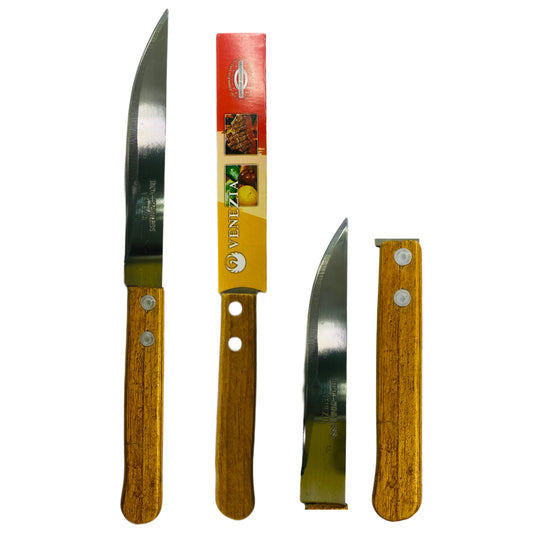 CUCHILLO MADERA VENEZIA 4"