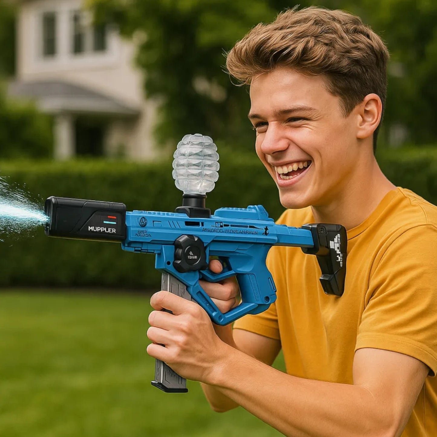 LANZADOR 3 EN 1 (HIDROGEL- AGUA- HUMO)