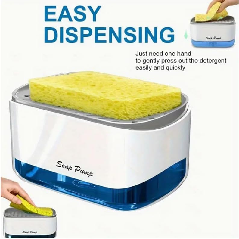 DISPENSADOR JABON+ESPONJA PN-670