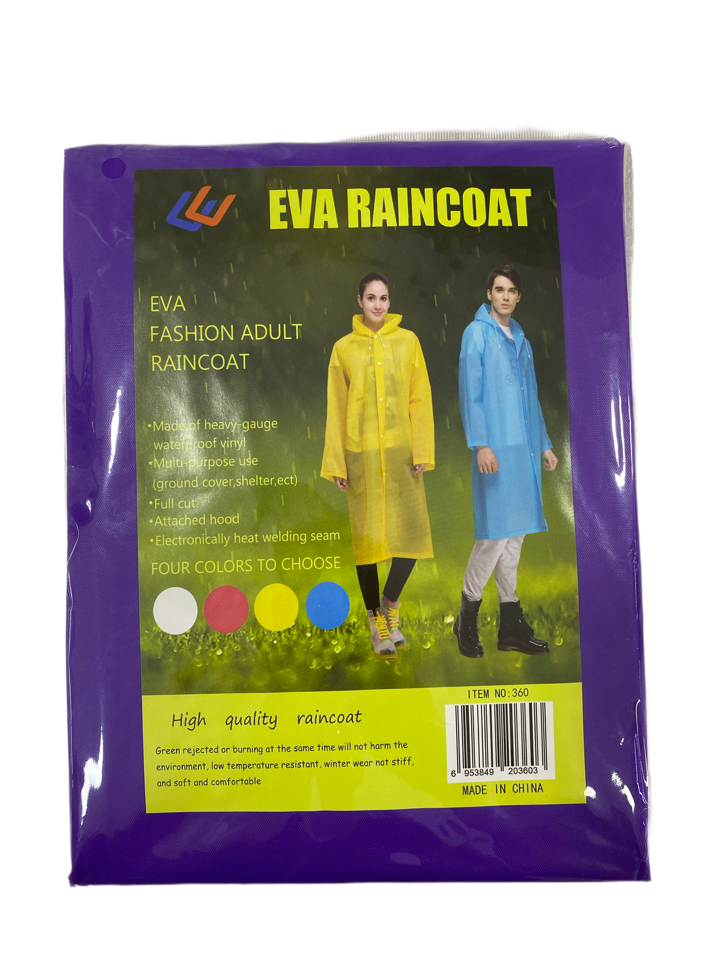 CARPA IMPERMEABLE ADULTO