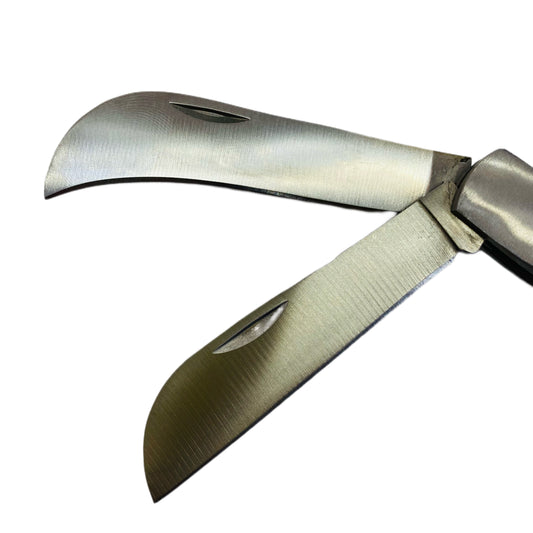 NAVAJA DOBLE HOJA MADERA