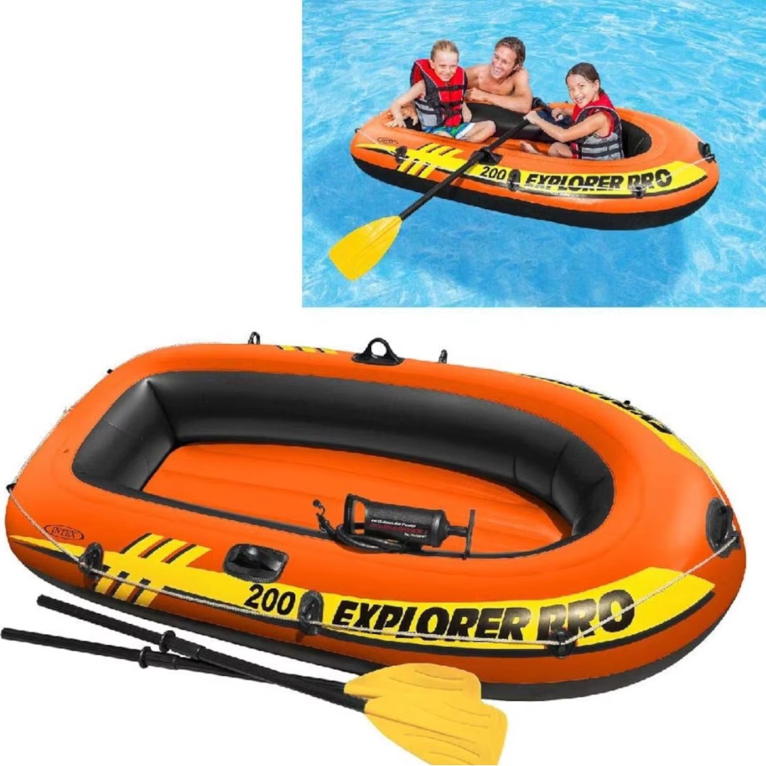 INTEX BOTE INFLABLE CON REMOS