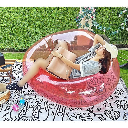 SILLÓN INFLABLE ROSADO