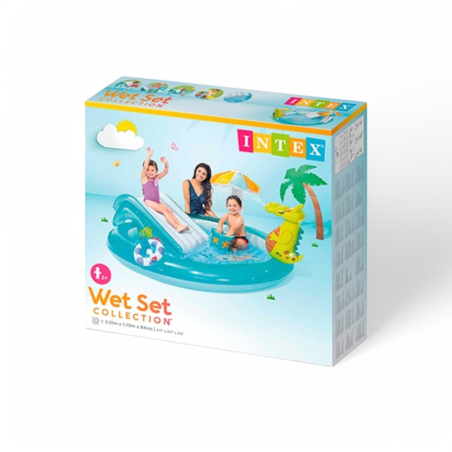 INTEX PISCINA GATOR PLAY CENTER