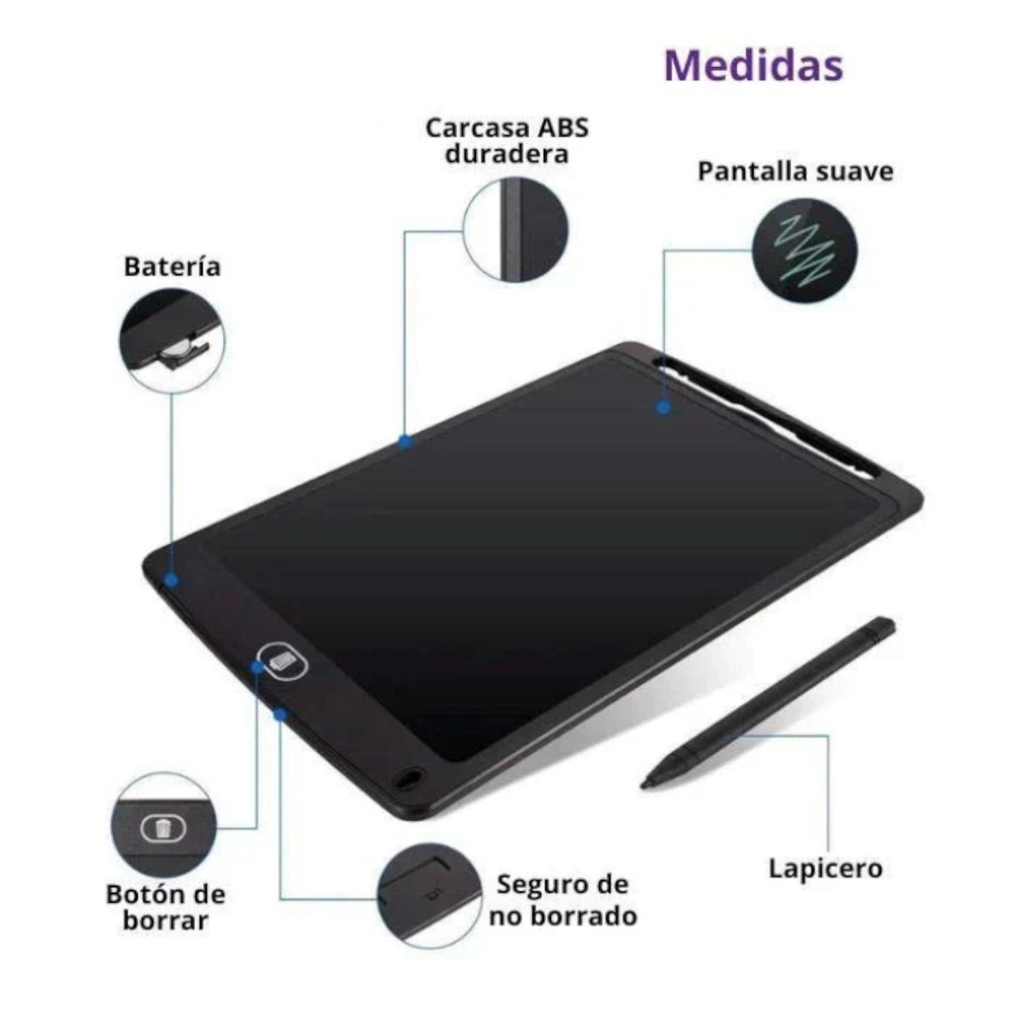 SET JUEGO TABLET MAGIC (8,5")