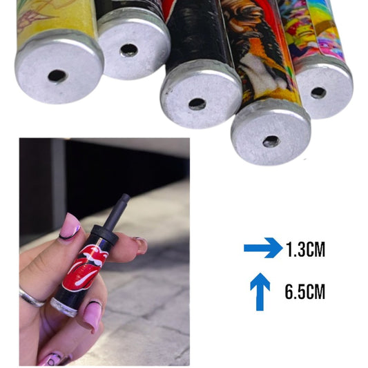 X5 PIPAS BATE DE ALUMINIO