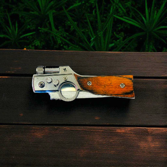 NAVAJA AUT. MADERA CON LUZ