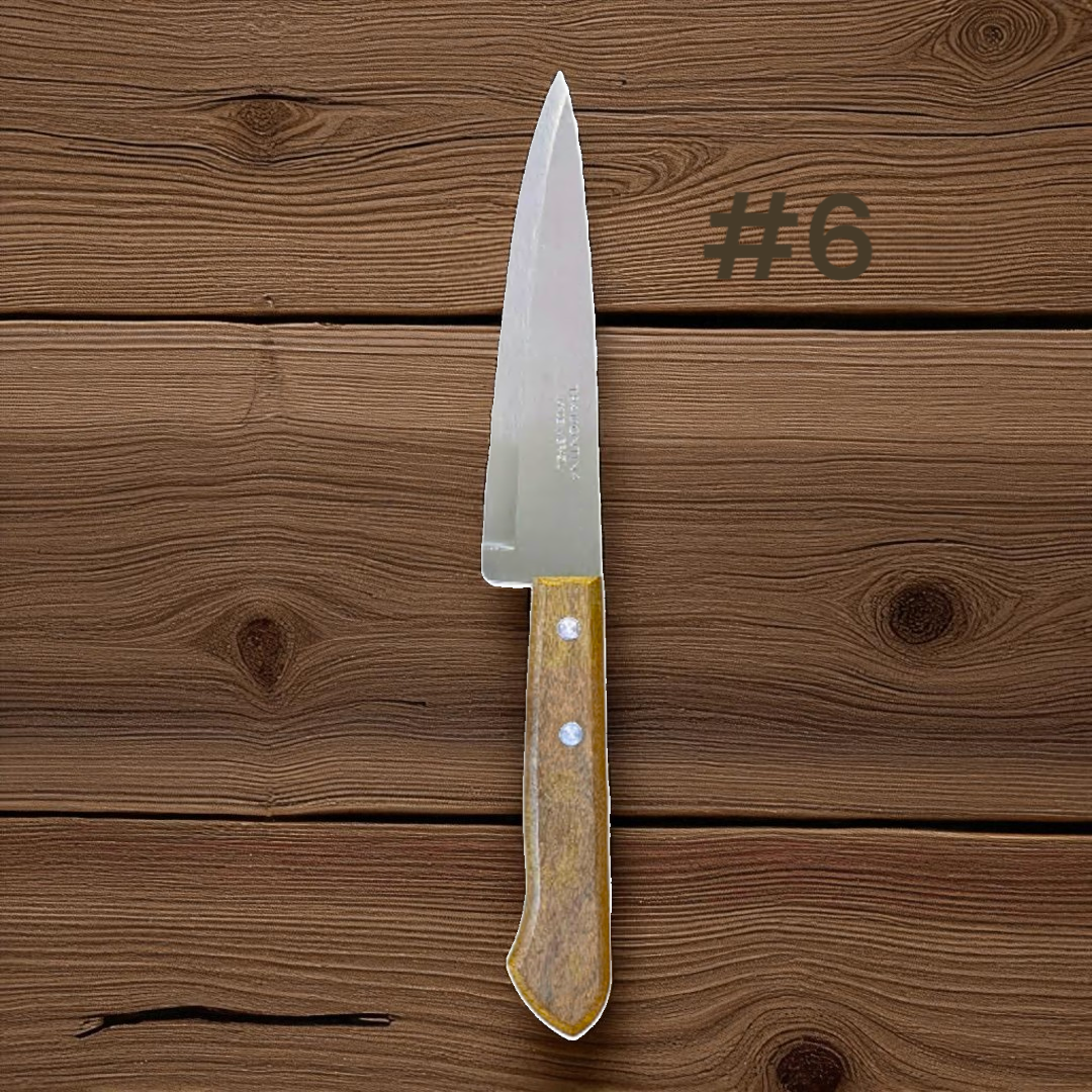 CUCHILLO TRAMONTINA MADERA # 6