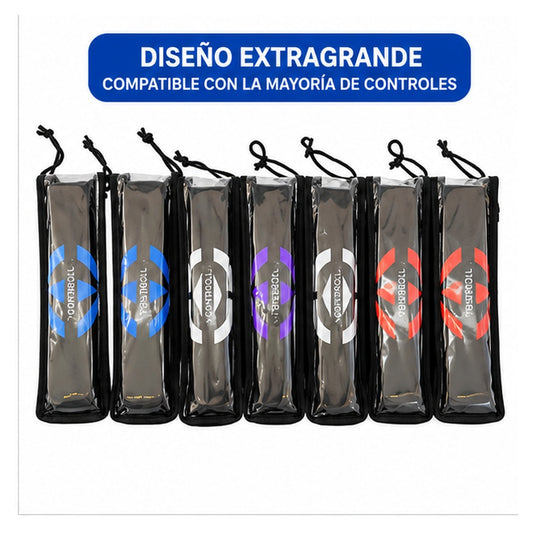 Estuche protector para controles remotos con estampados de colores surtidos