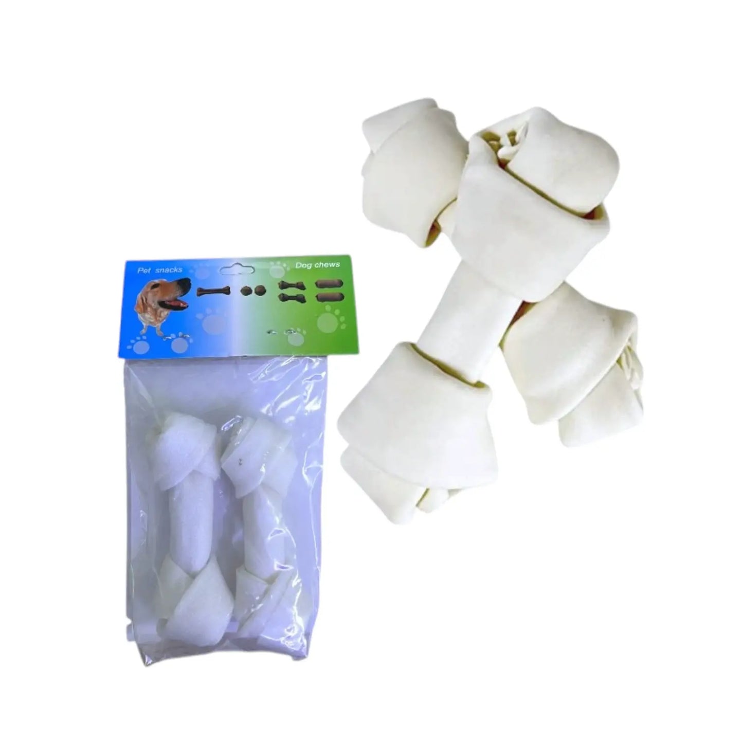 MASCOTA SET HUESOS MASTICABLE X2