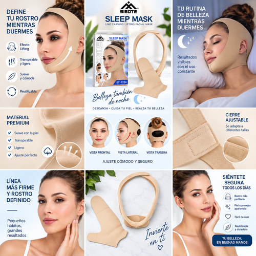 SOPORTE PAPADA FACIAL PARA MUJER
