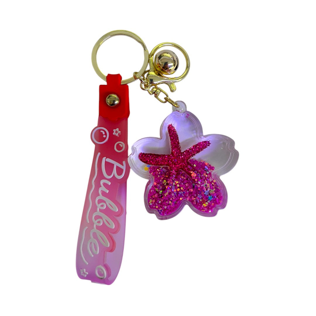 LLAVERO FLOR COLORES