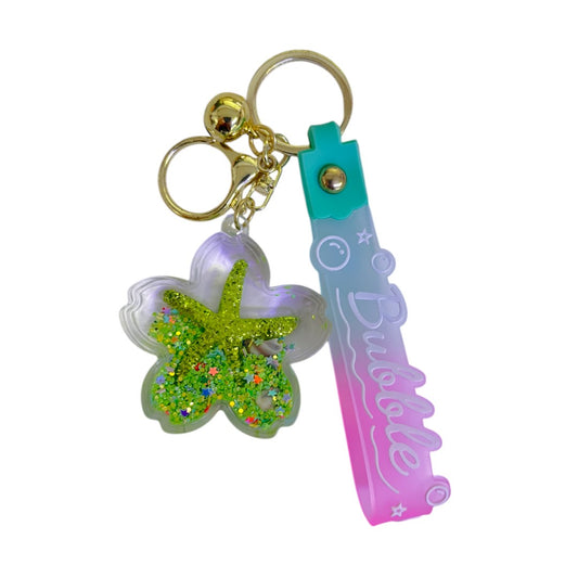 LLAVERO FLOR COLORES