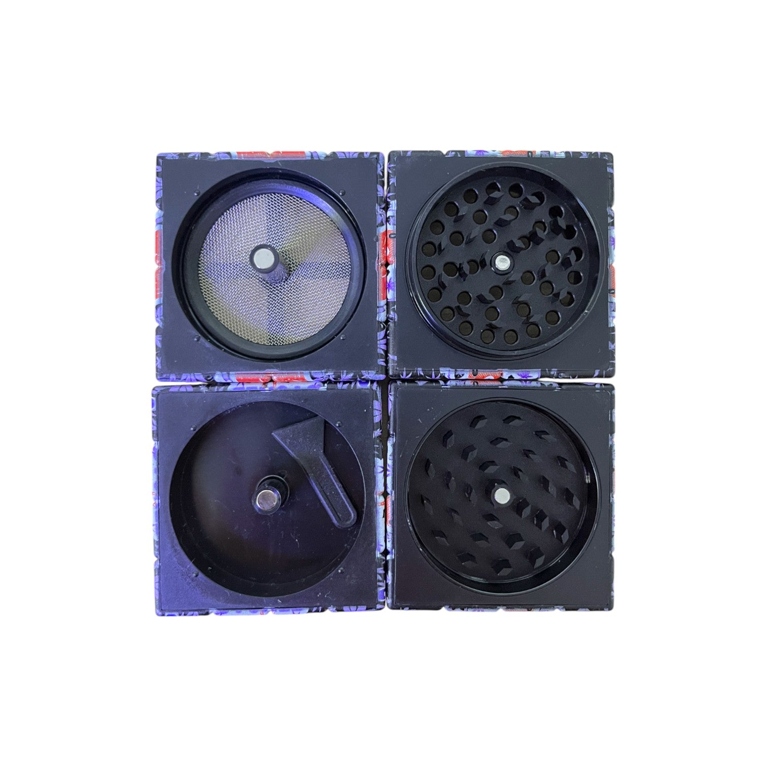 RASCADOR METALICO CUBO 4PISOS