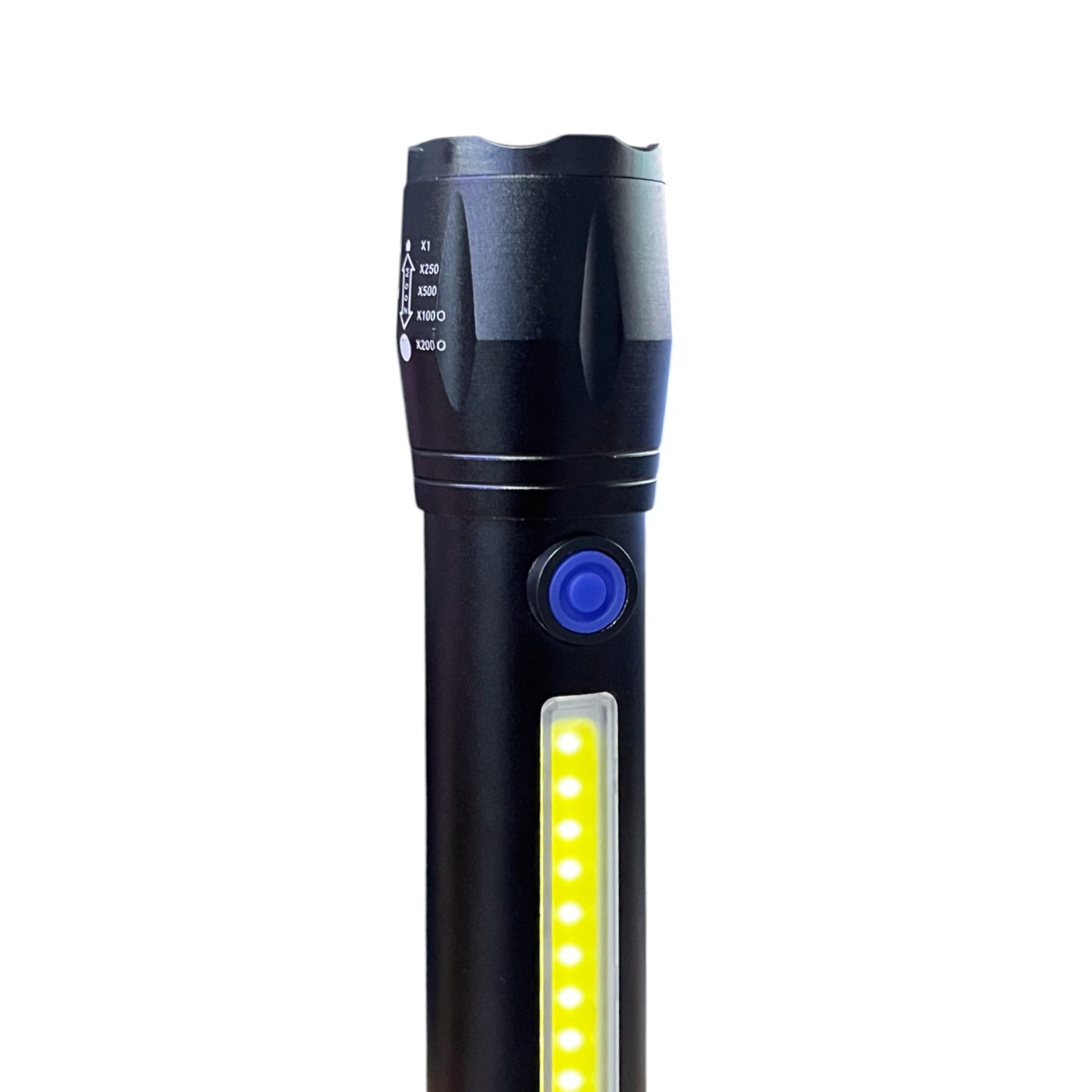 LINTERNA METALICA CON ZOOM