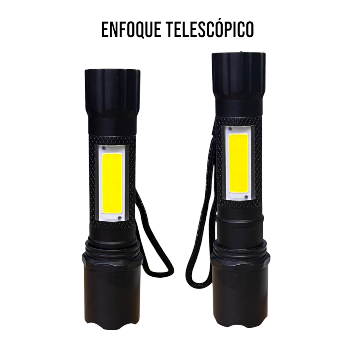LINTERNA ESTUCHE VERDE RECAR 13.5CM