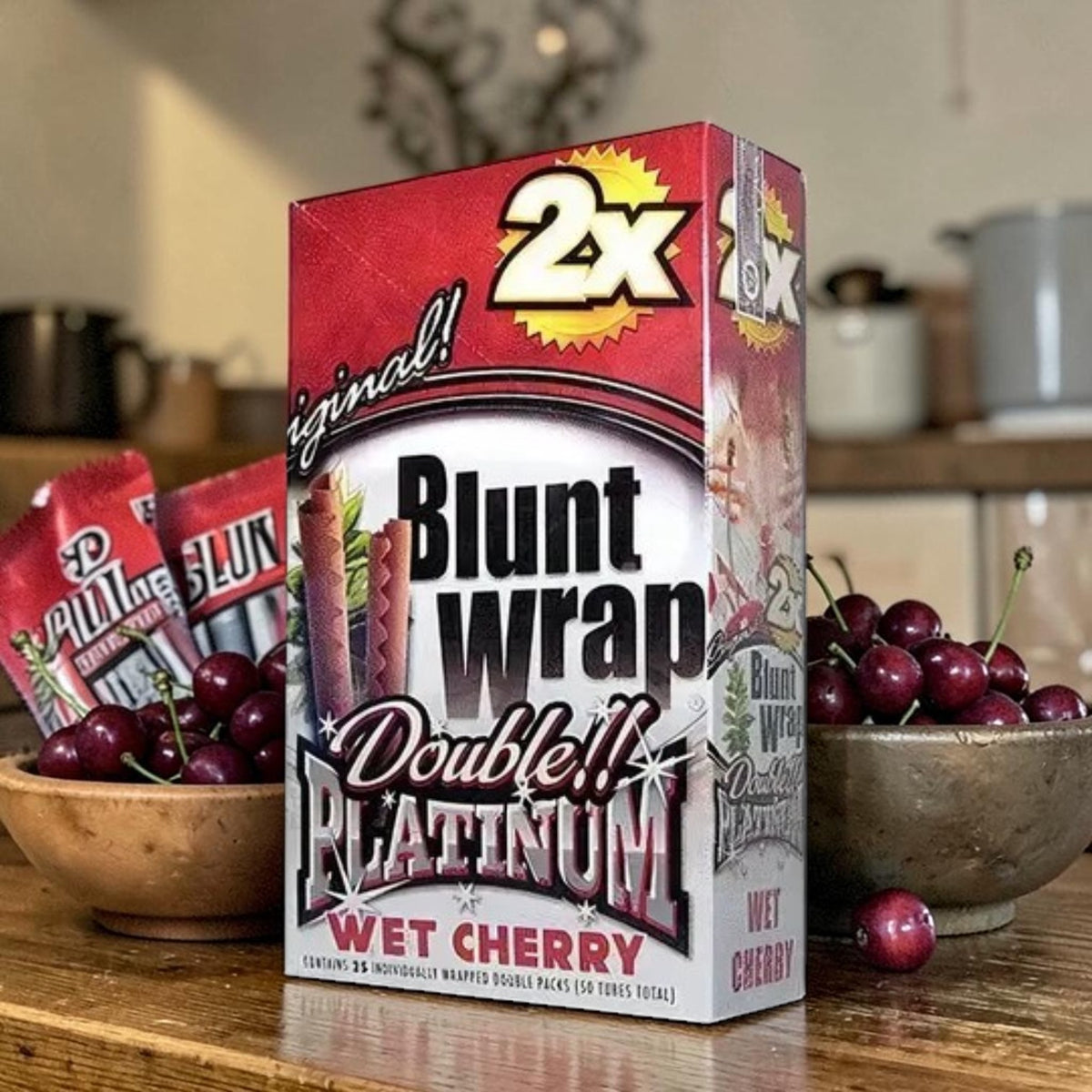 PAPEL BLUNT X 2 WRAP WET CHERRY