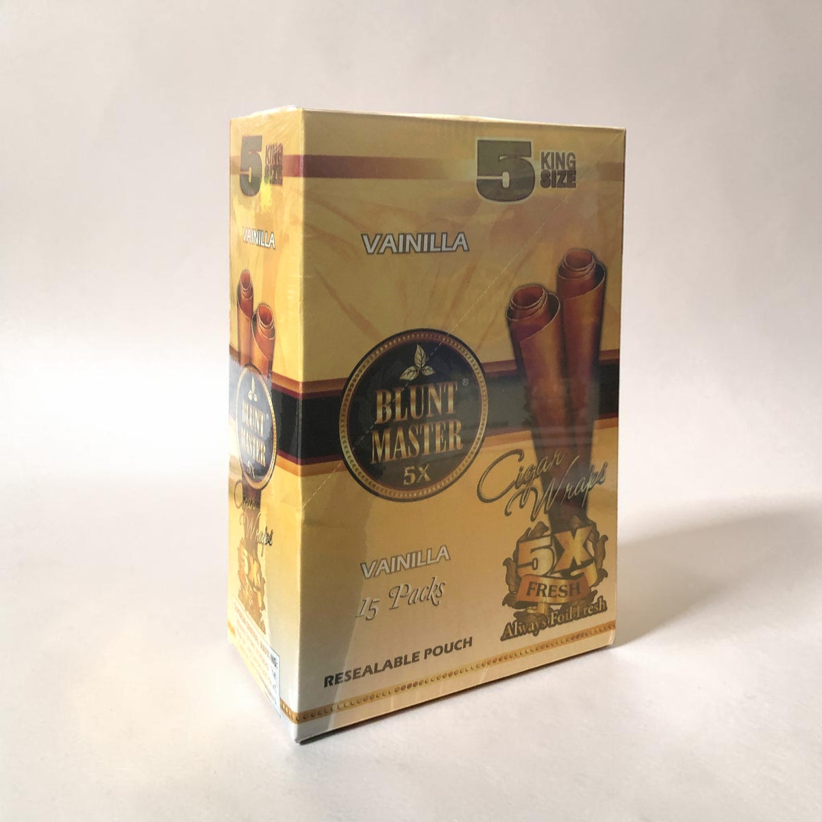 PAPEL BLUNT MASTER X5 KING SIZE VAINILLA