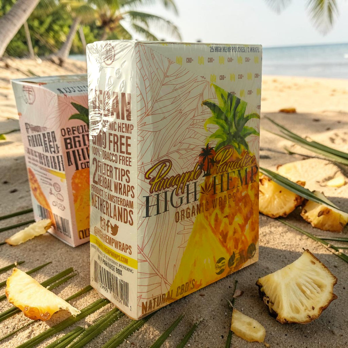 PAPEL BLUNT HIGH HEMP ORG 100% PINEAPPLE PARADISE