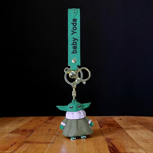 LLAVERO GOMA BABY YODA