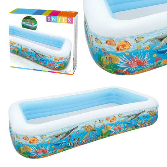 INTEX PISCINA RETANGULAR ANIMALES