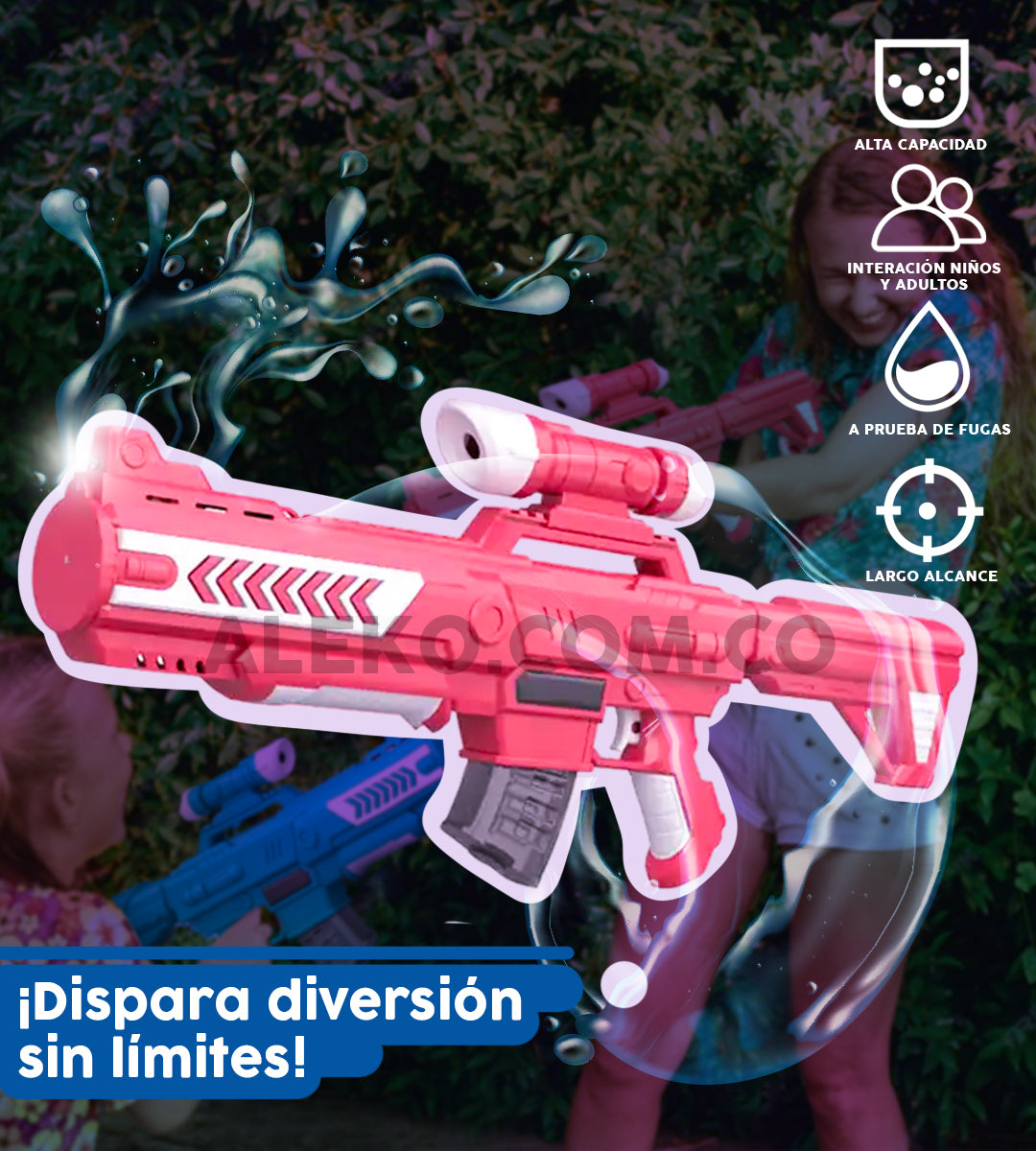 LANZADOR DE AGUA + ENVÍO GRATIS