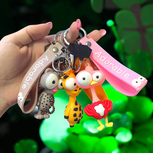 LLAVERO GOMA ADORABLE