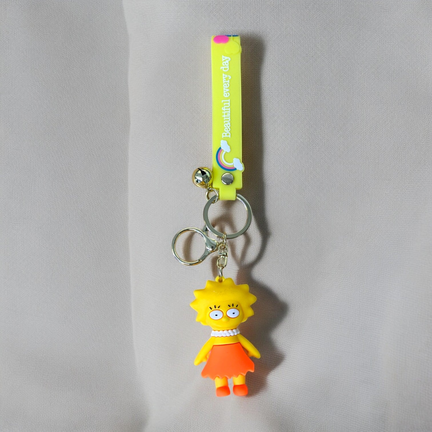 LLAVERO GOMA LOS SIMPSONS