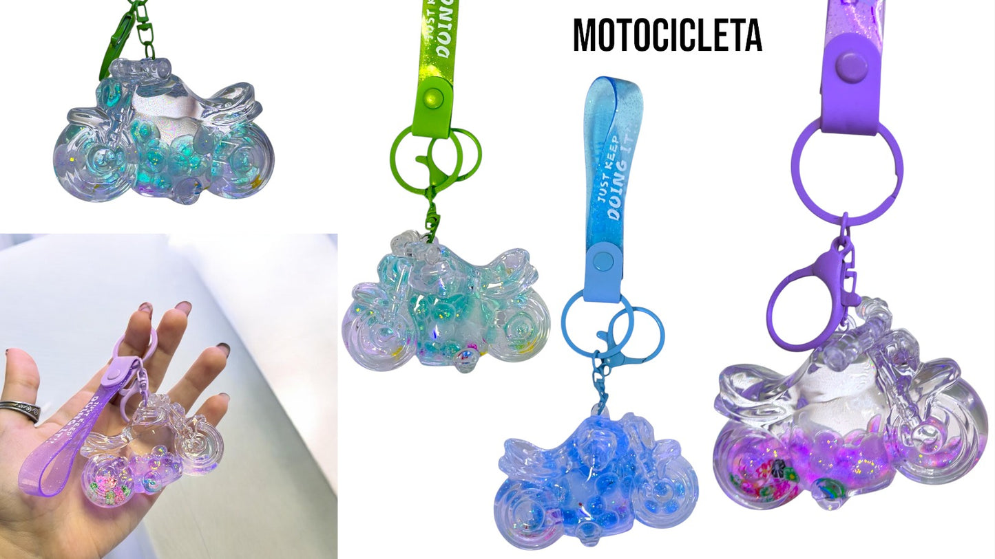 LLAVERO ACRILICO MOTO