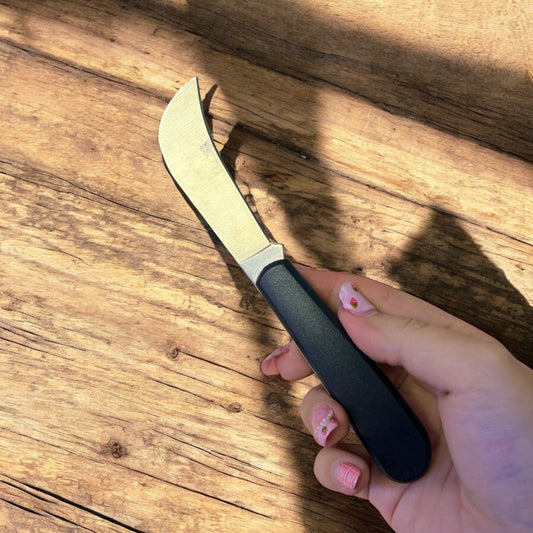 NAVAJA HERRAR NEGRA FINA