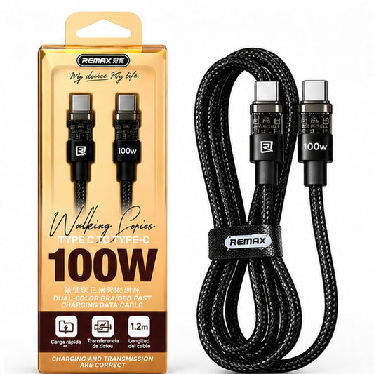 Cable REMAX RC-C162 con caja dorada