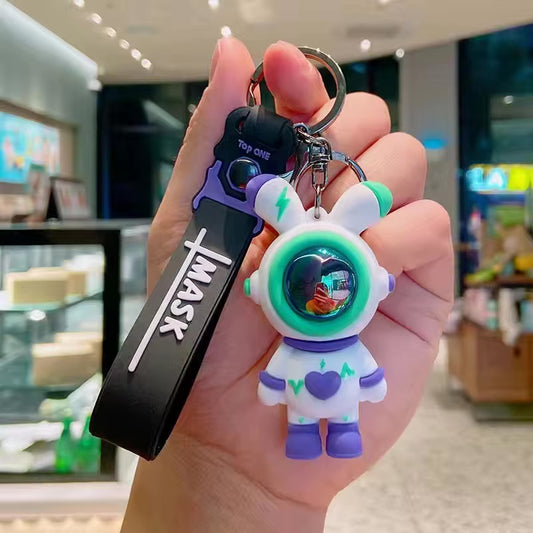 LLAVERO GOMA ASTRONAUTA