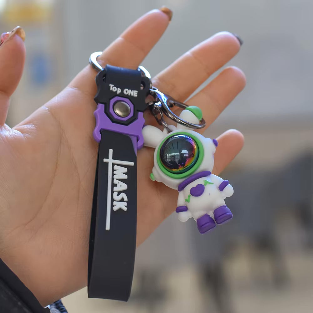 LLAVERO GOMA ASTRONAUTA