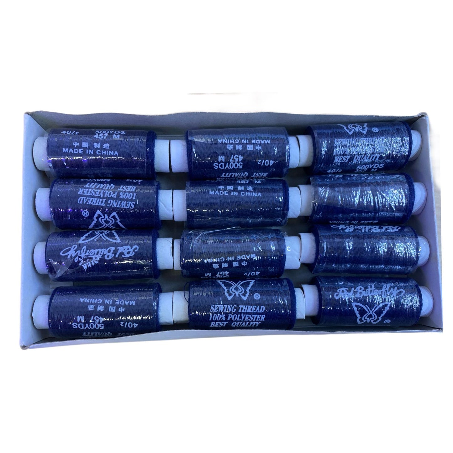 HILO MARIPOSA AZUL OSCURO *240