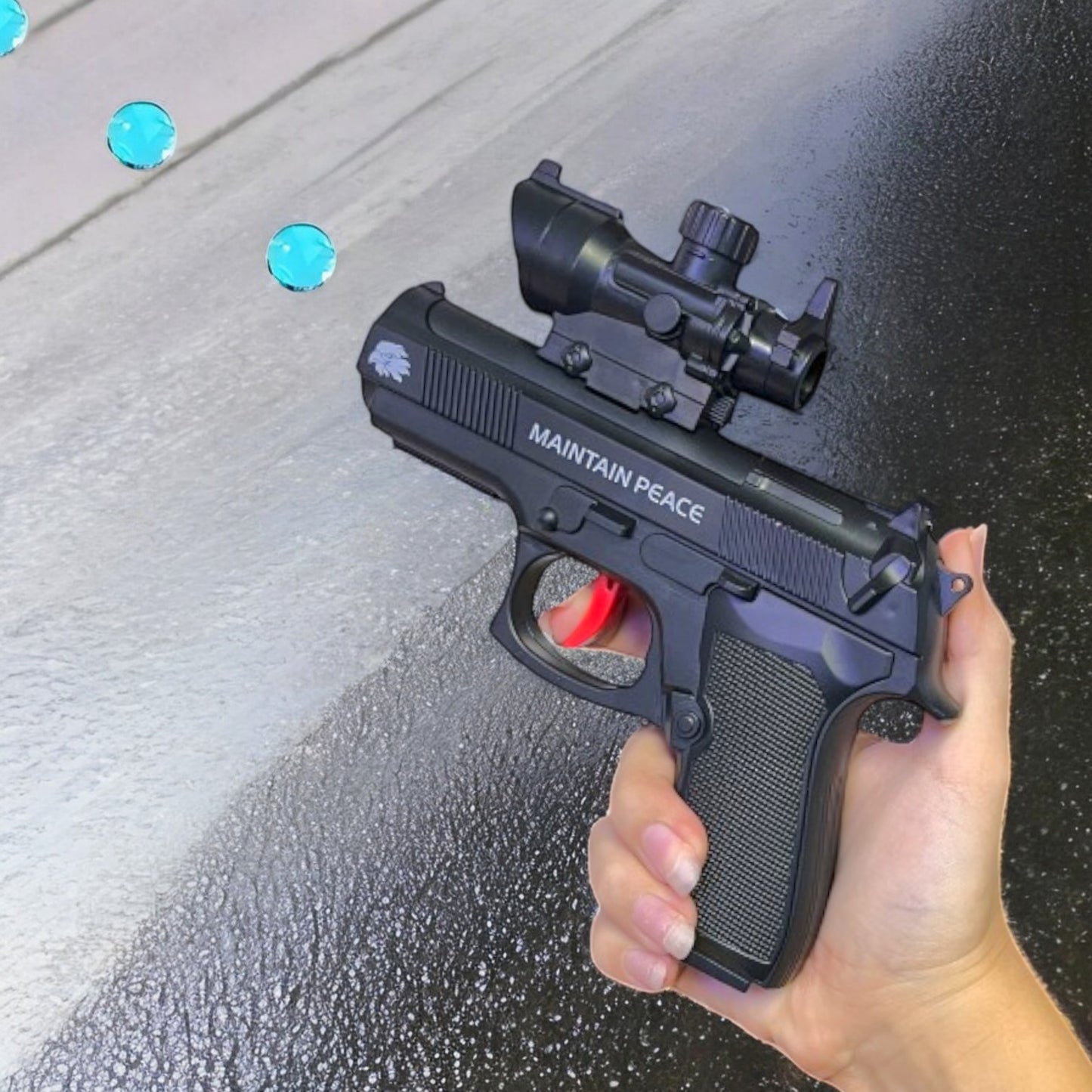 PISTOLA DE HYDROGEL