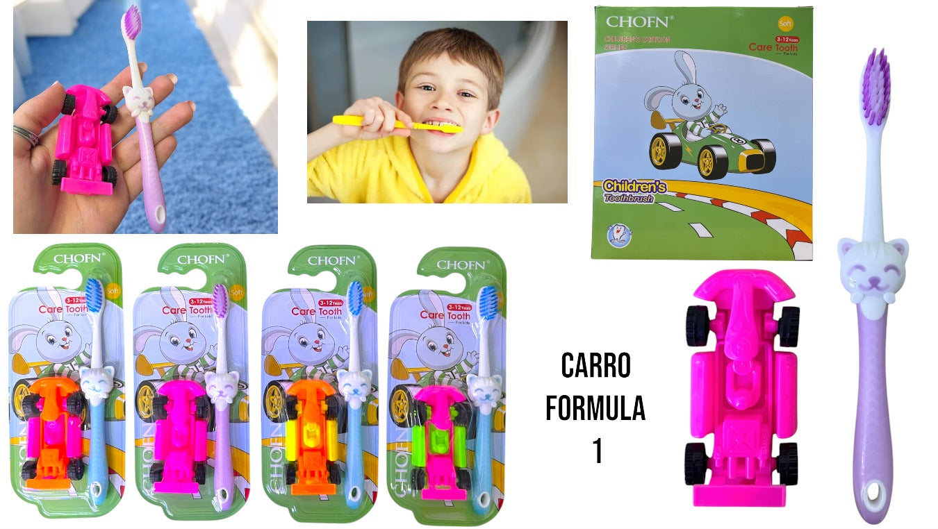 CEPILLO DENTAL NIÑOS FORMULA 1