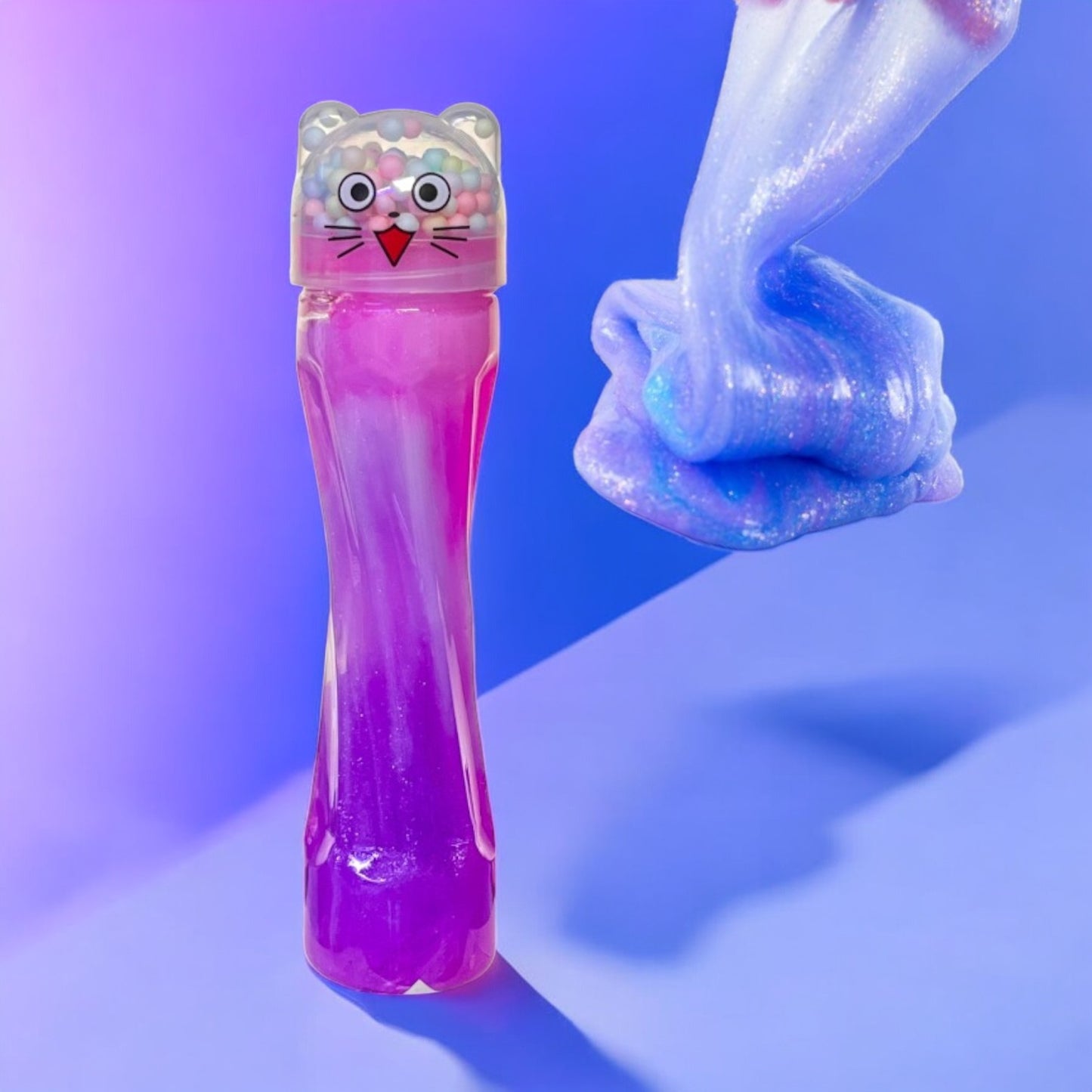 TARRO SLIME CABEZA DE GATO
