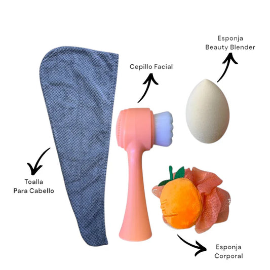 SET EXFOLIANTE BAÑO