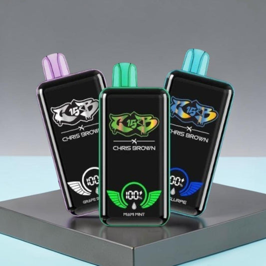 VAPORIZADOR CHRIS BROWN 15000 PUFF