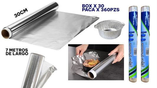 PAPEL ALUMINIO 7MT