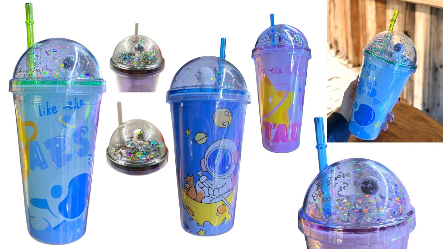 TERMO VASO PLASTICO ASTRONAUTA