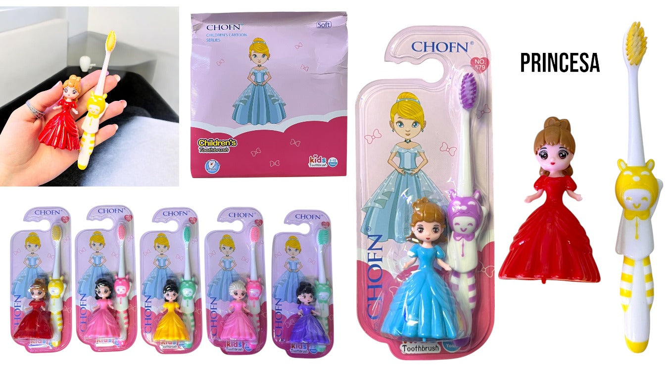 CEPILLO DENTAL NIÑAS PRINCESAS
