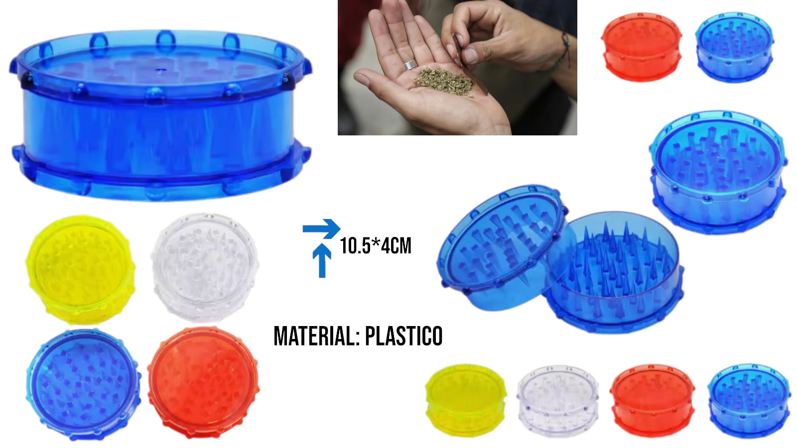 RASCADOR PLASTICO JUMBO (100MM)
