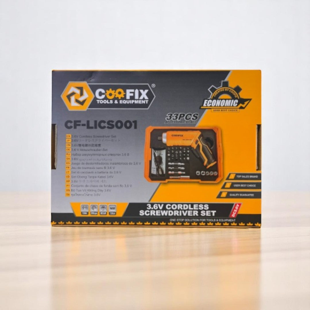 DESTORNILLADOR INALAMBRICO COOFIX