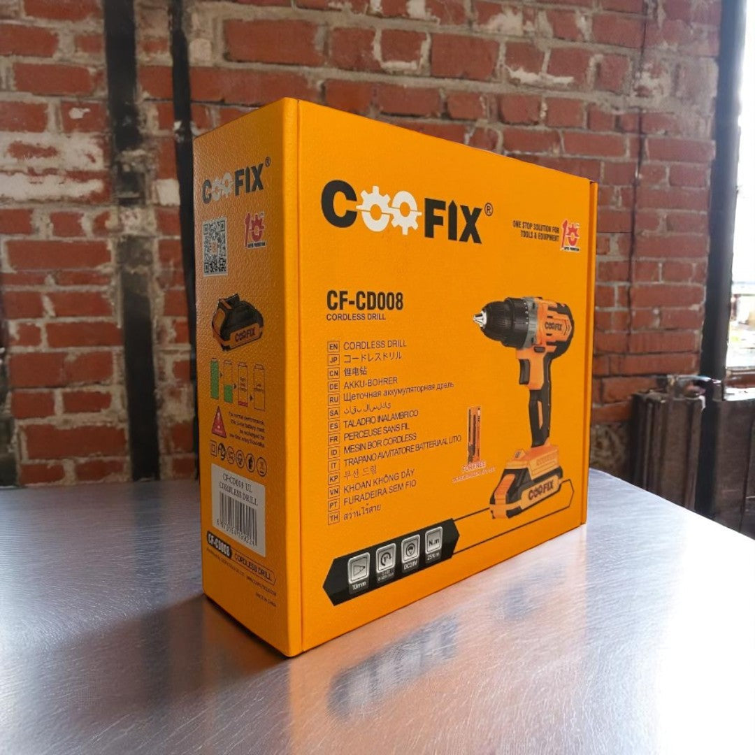 TALADRO DE IMPACTO INALAMBRICO COOFIX
