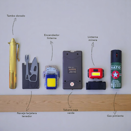 CAJA DEFENSA PERSONAL + ENVÍO GRATIS