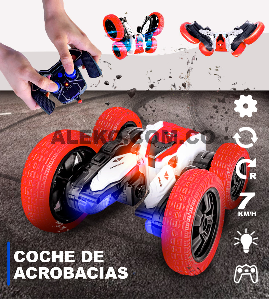 COCHE DE ACROBACIAS + ENVÍO GRATIS