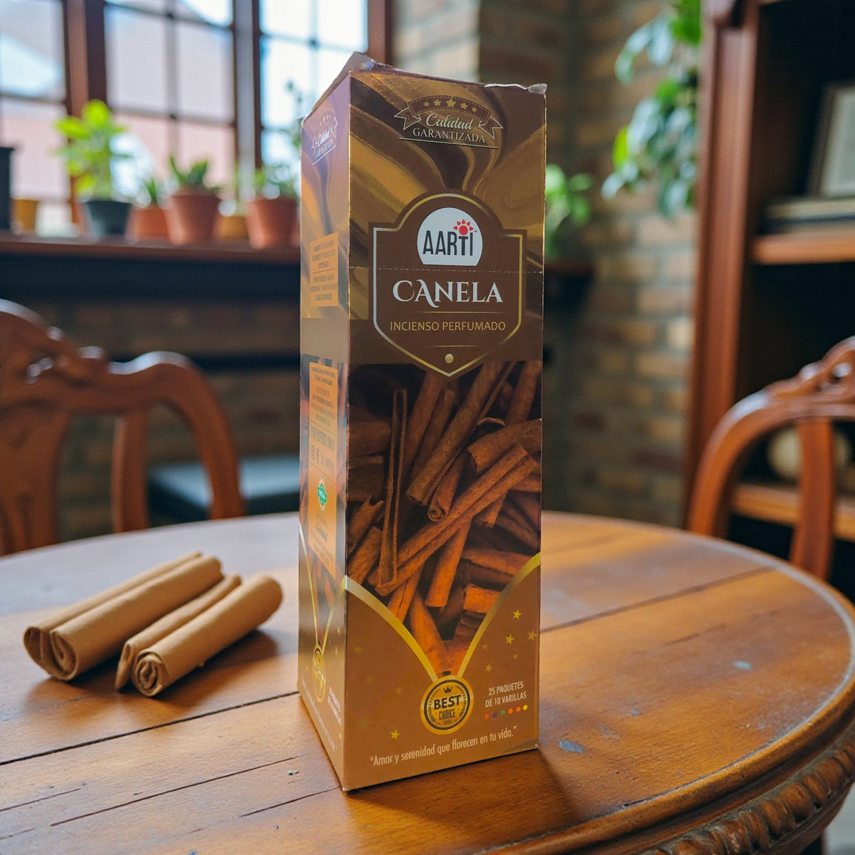Caja AARTI X25 Canela