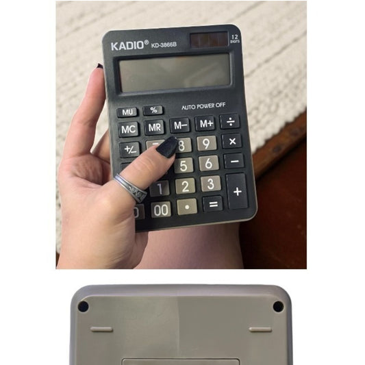 CALCULADORA KADIO 12 DIG