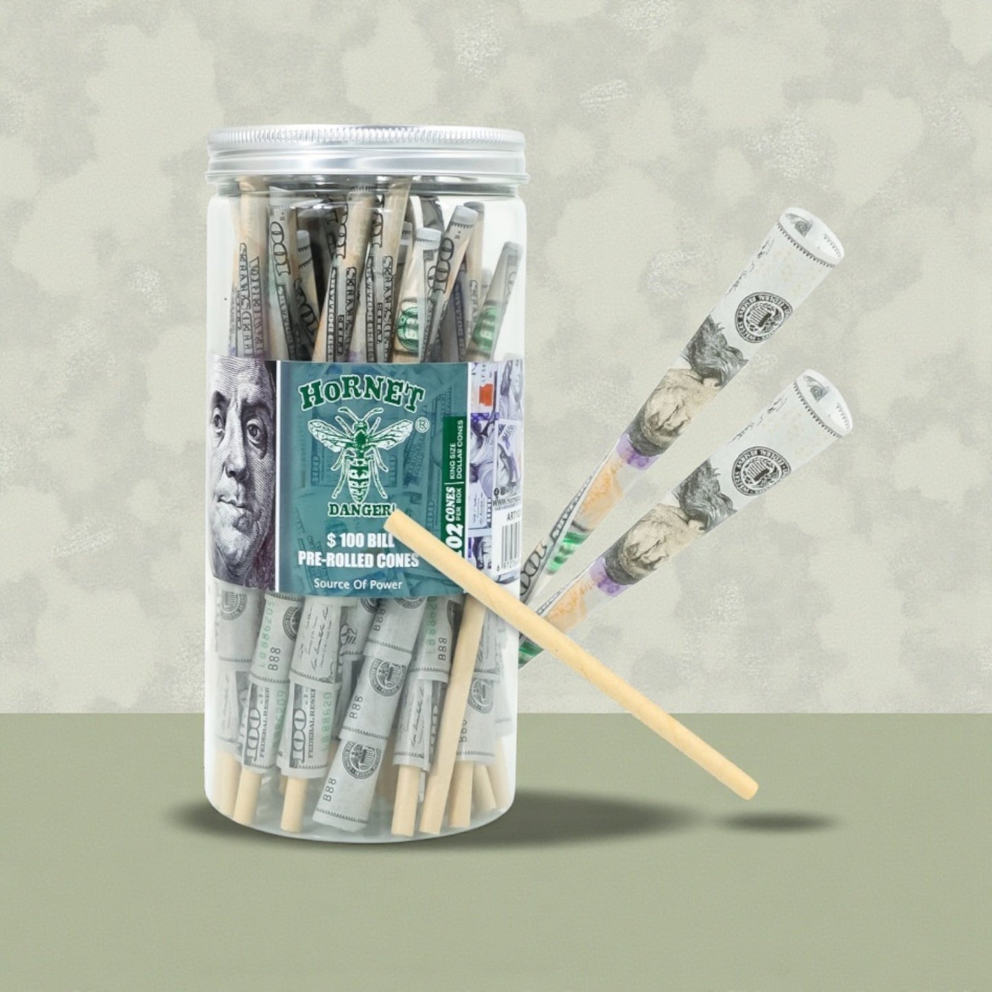 PAPEL CONO DOLAR (102PCS)
